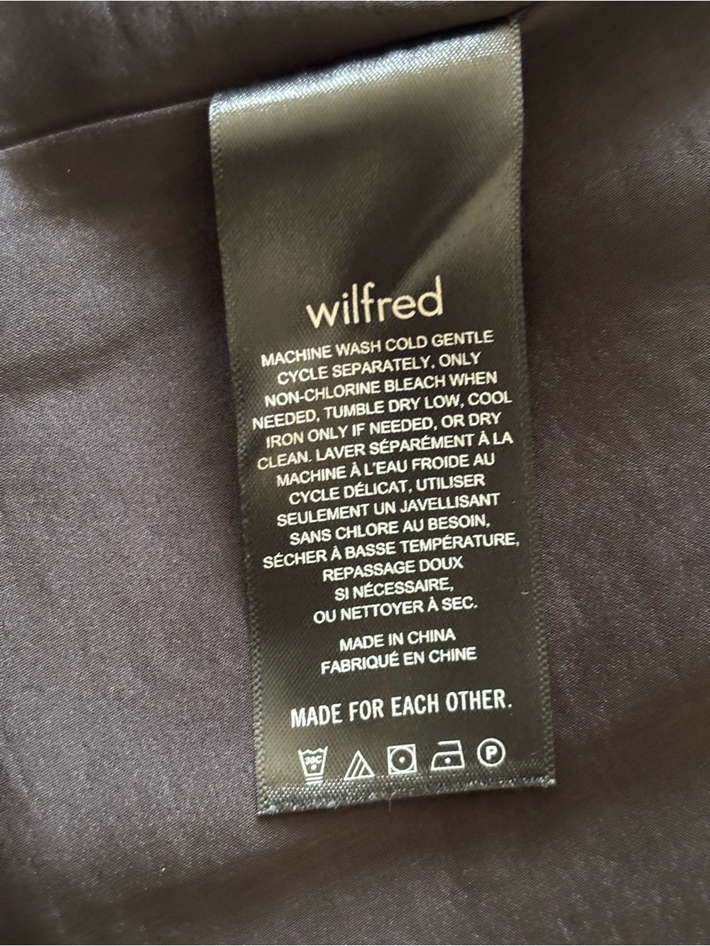 Aritzia Wilfred Black Satin Midi Dress Size 2 - Picture 10 of 14